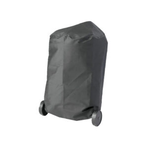 Martinsen kettle barbecue fitted with a black cover