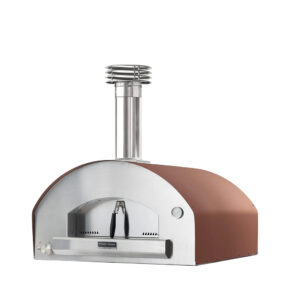 Fontana Mangiafuoco Rosso Countertop Dual Fuel Pizza Oven