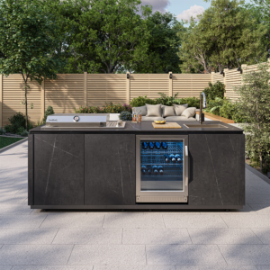 Buschbeck Derby grey outdoor kitchen island
