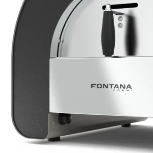 Detail of a Fontana pizza oven support foot