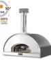 Fontana Mangiafuoco Anthracite Build In Wood Pizza Oven