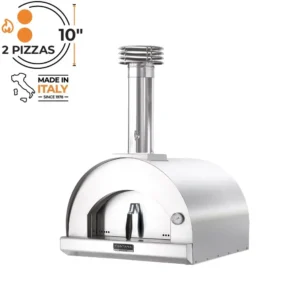 Fontana Margherita Stainless Steel Build In Wood Pizza Oven