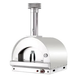 Fontana Margherita Stainless Steel Countertop Dual Fuel Pizza Oven