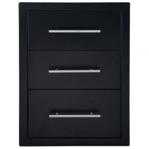 Sunstone Black Series Triple Access Drawer