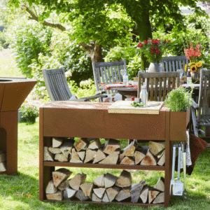 Barbecook Buddy Workstation Corten Steel