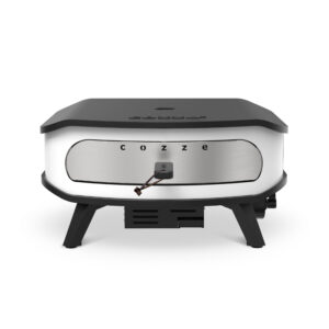 Cozze 17" Gas Pizza Oven with Rotating Stone and Door