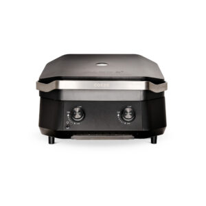 Cozze G-500 plancha with lid and 2 gas burners