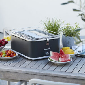 Barbecook Carlo Charcoal Table Barbecue Urban Grey