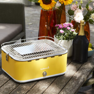 Barbecook Carlo charcoal table grill Sunshine Yellow