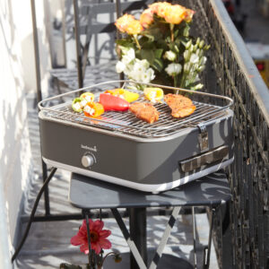 Barbecook E-Carlo Electric Table Barbecue - Midnight Grey
