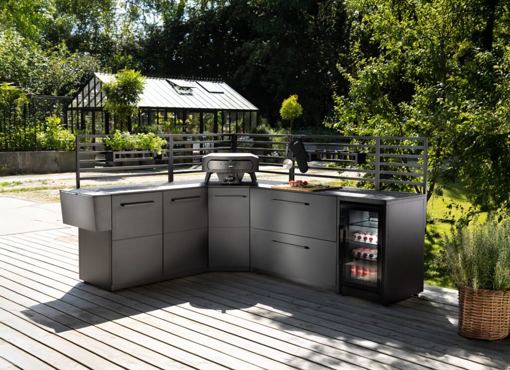 Cozze Elements modular outdoor kitchen layout