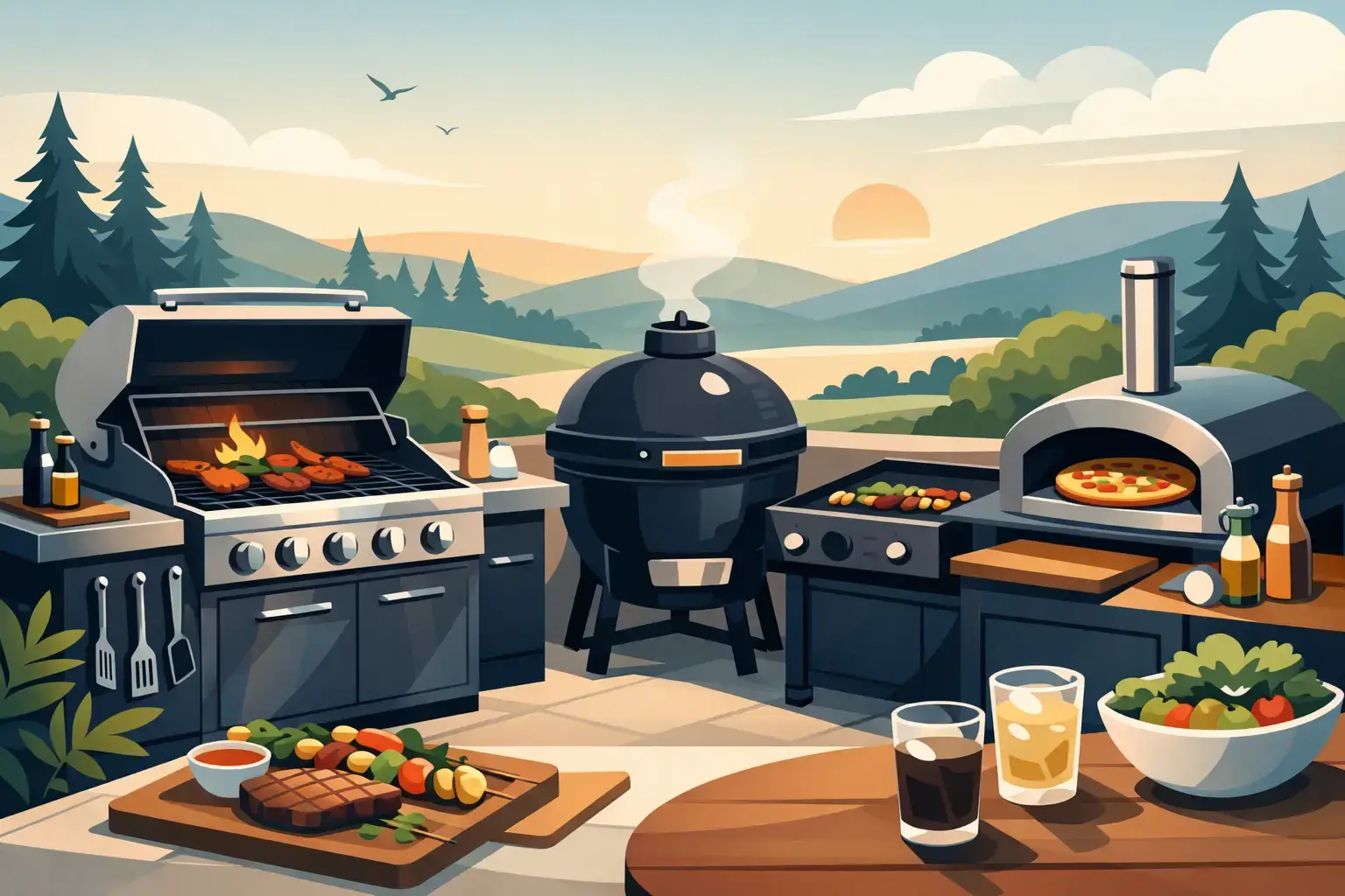 What Sets Premium Outdoor Cooking Apart?