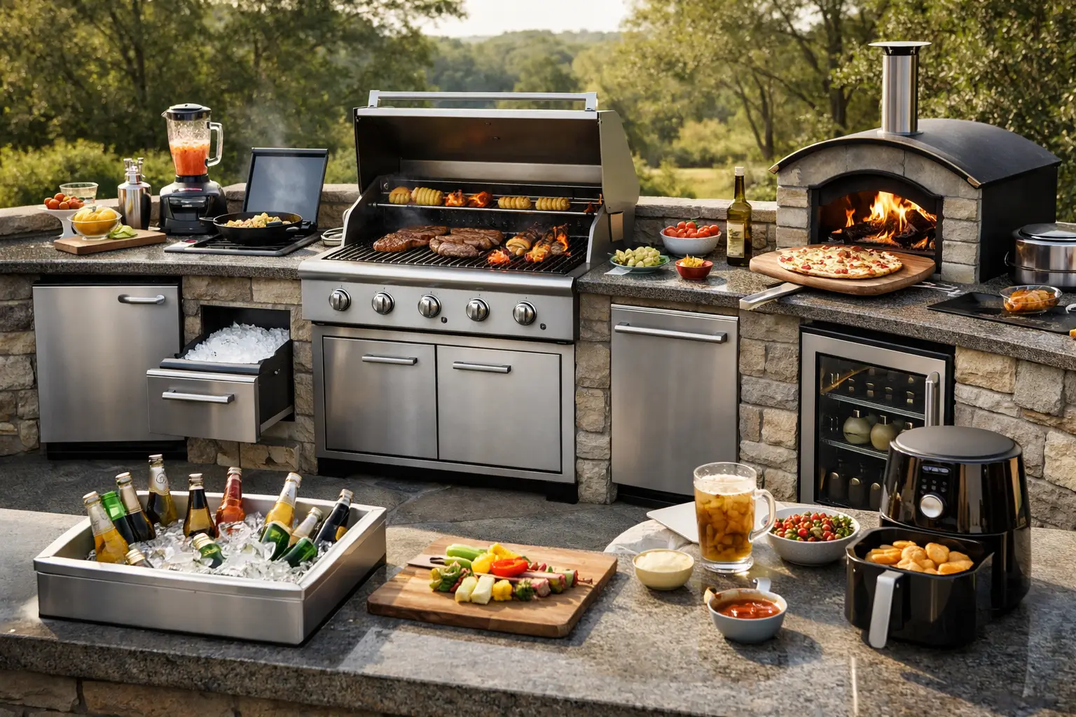 12 Best Outdoor Kitchen Appliances