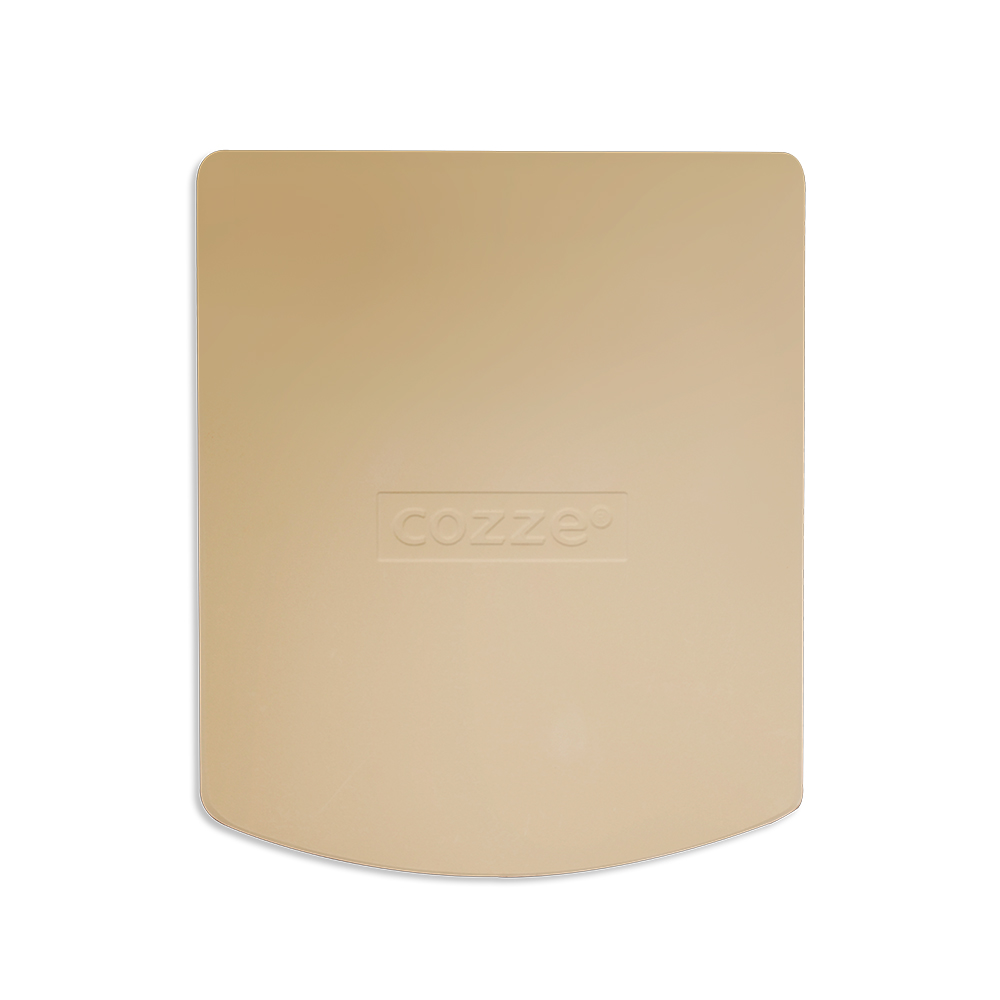 small oval pizza stone