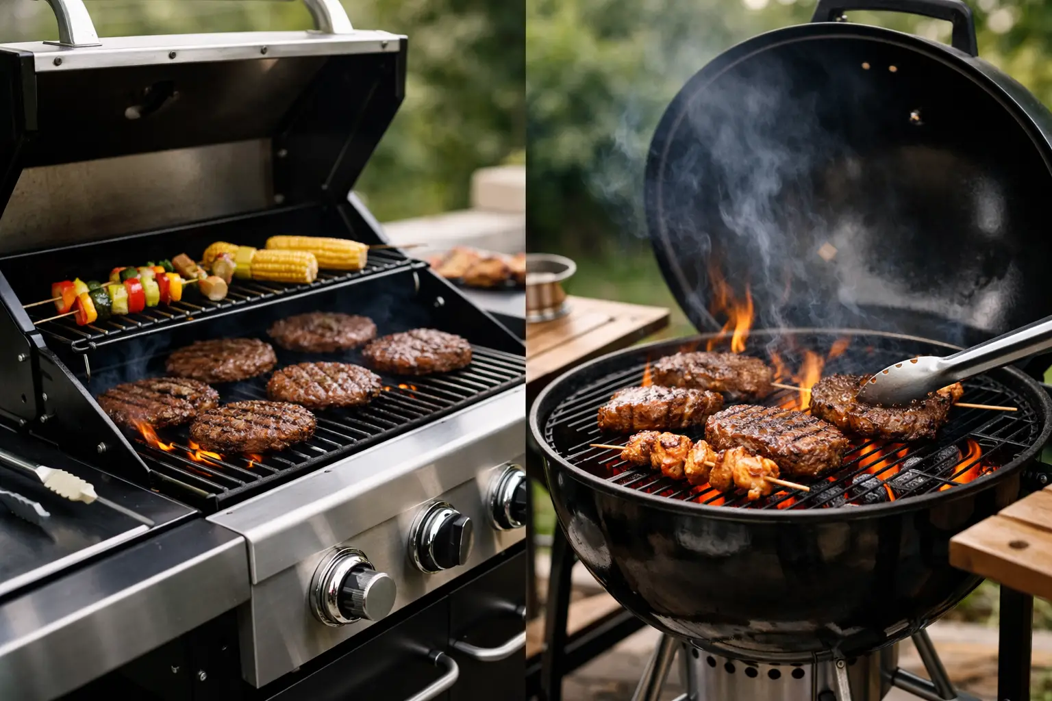 Gas vs Charcoal Barbecue: Which Suits You?