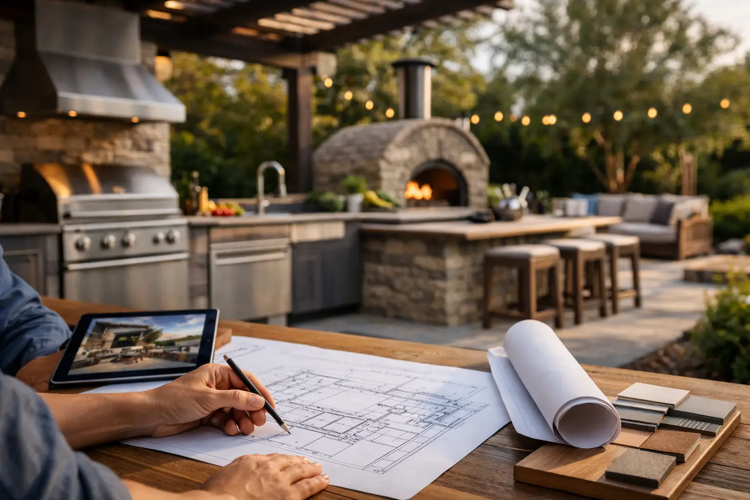 How to Plan Outdoor Kitchen Space Properly